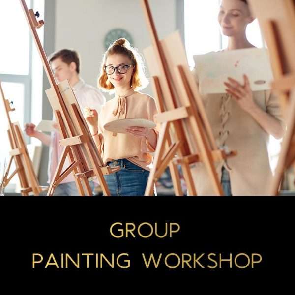 group painting workshop corporate art workshop and leasure activities for employees wellbeing