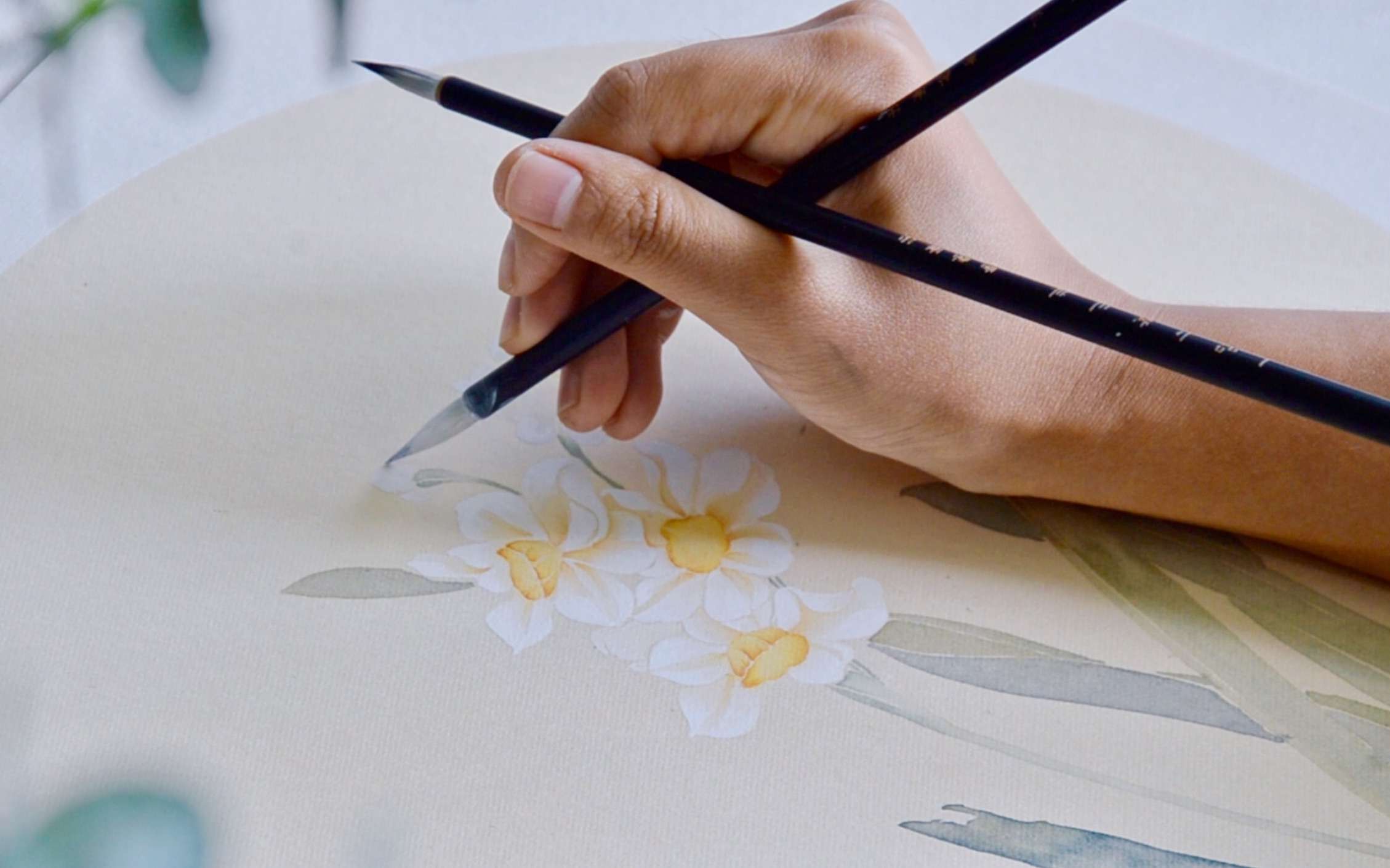 chinese painting demonstration sunny art centre 2