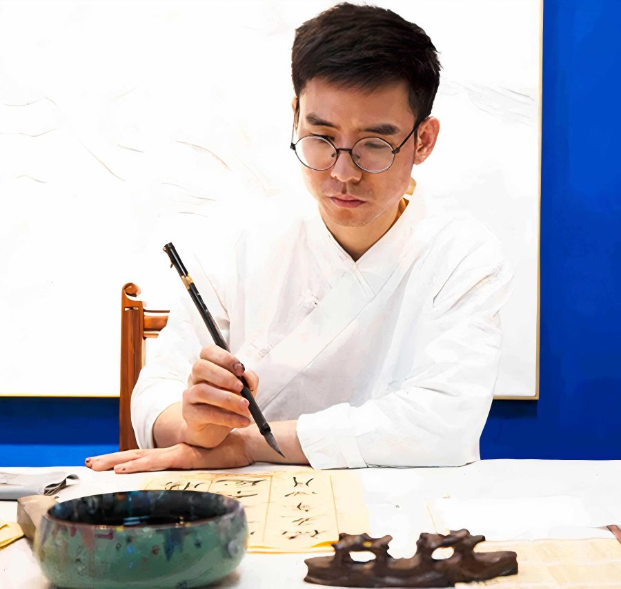 Chinese painting artist based in london yinjie sun