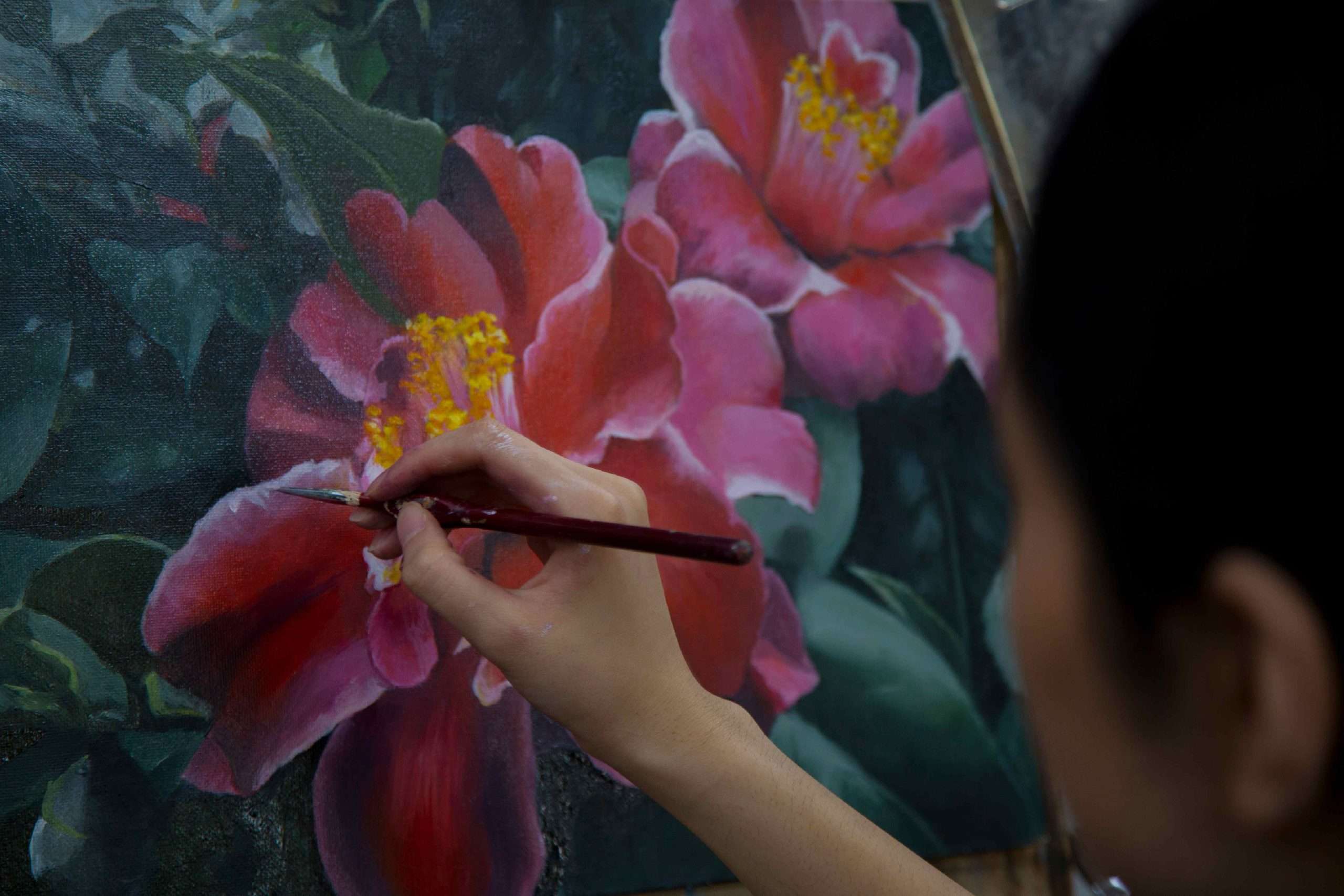 best oil painting course london at sunny art centre