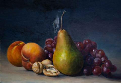 Still Life Painting -  Fruits